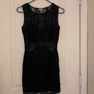 Black lacy Tobi dress